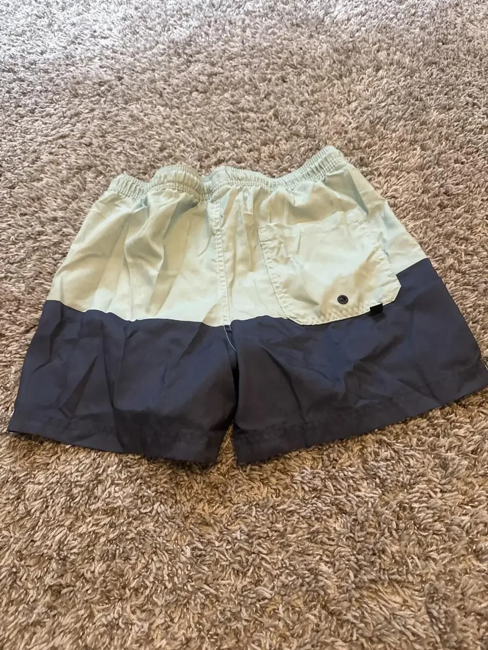 Art Class Boys Colorblock Swim Shorts XL - Two Tone Beachwear